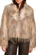 Ramy Brook Lacey Faux Fur Jacket