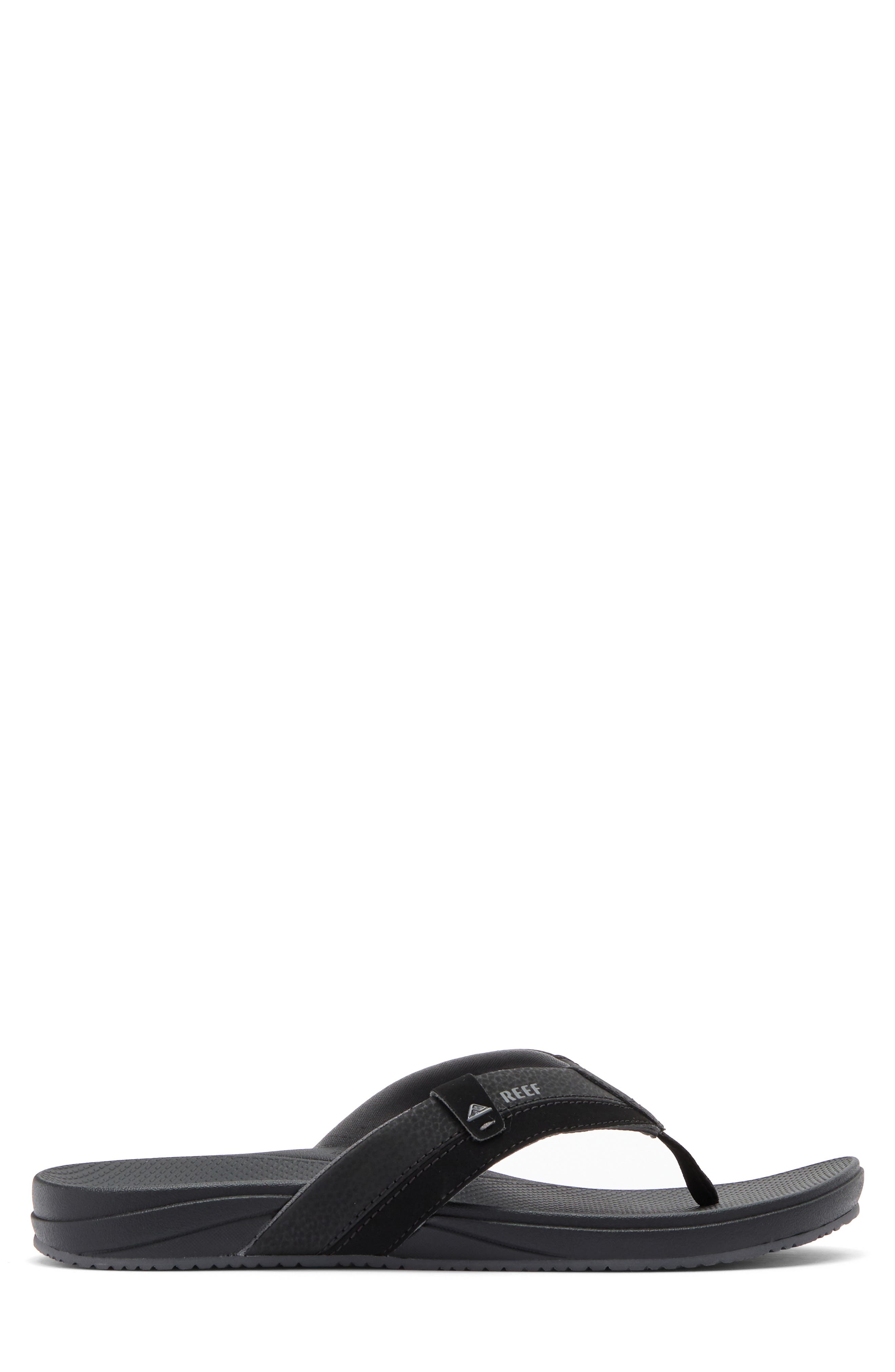 Reef Cushion Spring 2.0 Flip Flop, Alternate, color, Black/Grey/Black