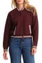 Flynn Cable Sleeve Bomber Sweater Jacket
