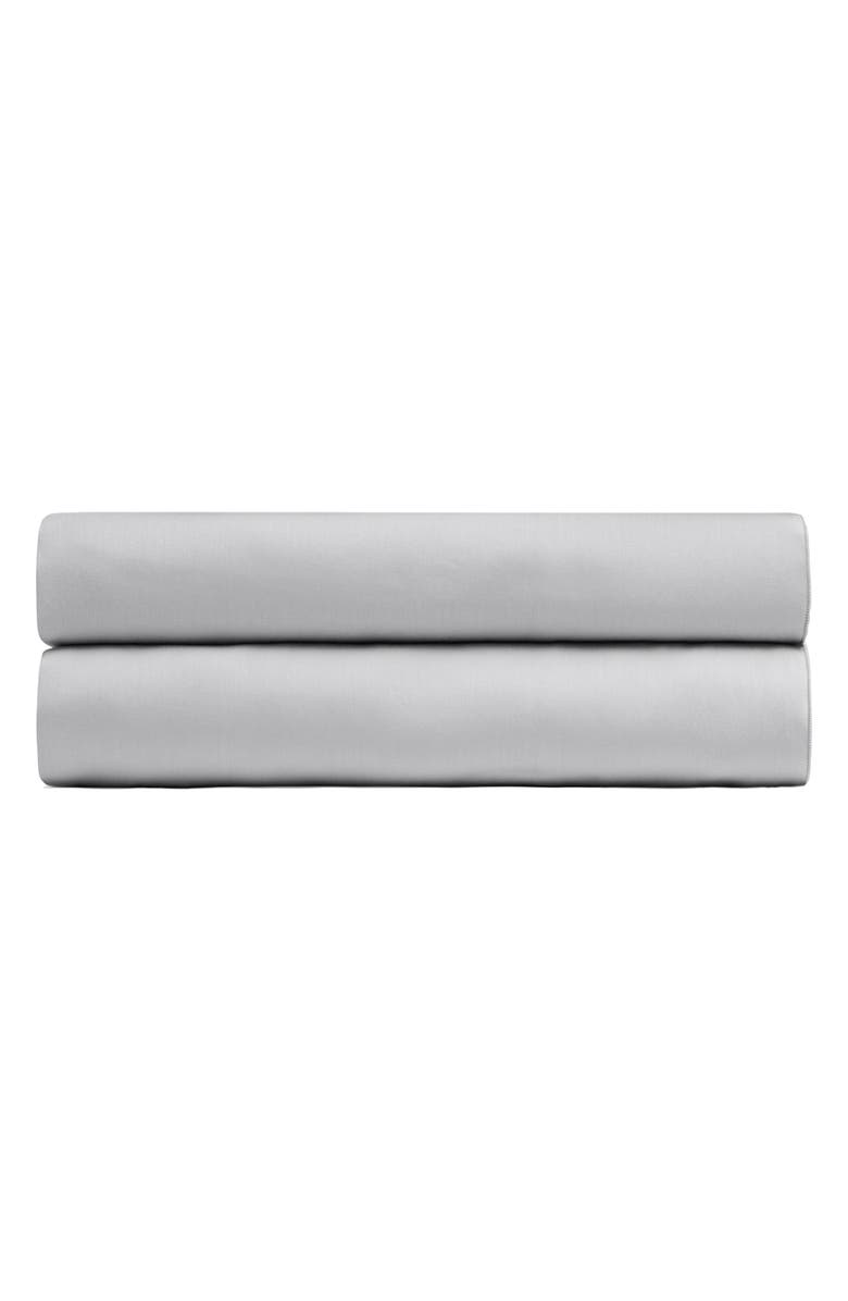 Parachute Sateen Fitted Sheet, Main, color, Light Grey