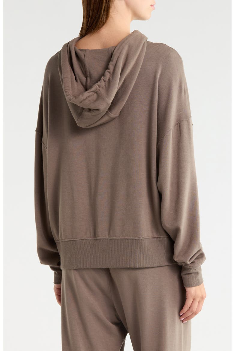 Joey Fleece Hoodie, Alternate, color, LENTIL