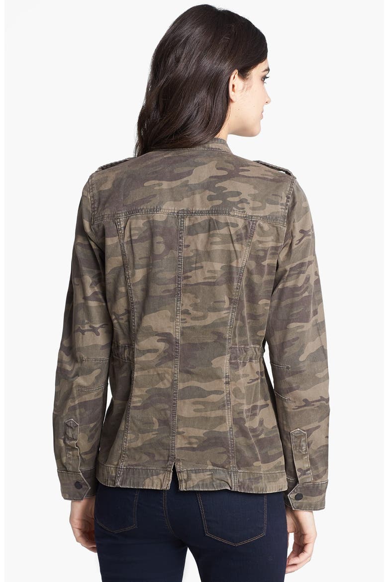Camouflage Print Jacket, Alternate, color, SAFARI