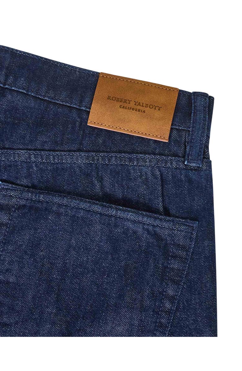 Robert Talbott Austin Selvedge 5-Pocket Pant, Alternate, color, Indigo Rinse