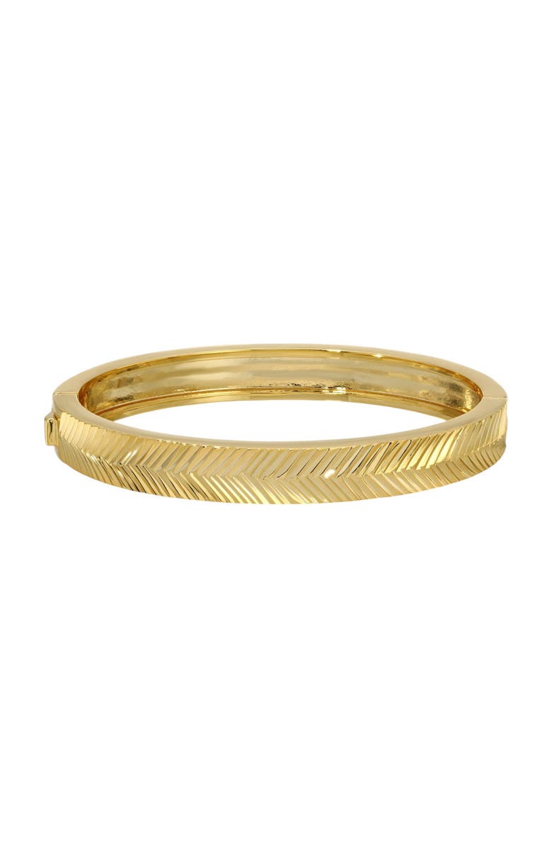 NATIVE GEM Sunray Bangle Bracelet, Main, color, Gold