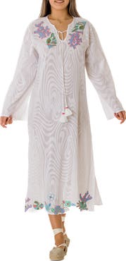 RANEES Embroidered Kaftan