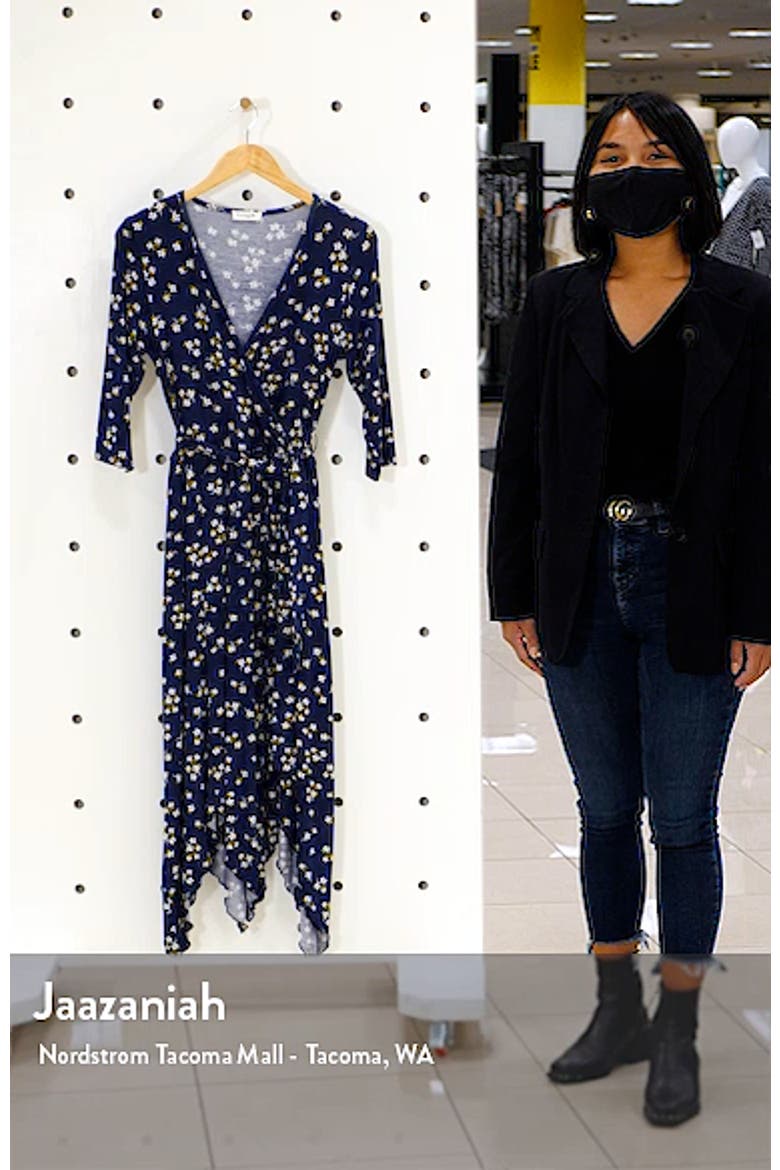 Loveapella Faux Wrap Midi Dress video