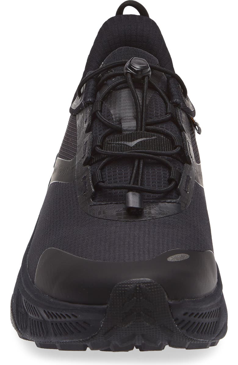 HOKA Transport 2 Gore-Tex<sup>®</sup> Waterproof Sneaker, Alternate, color, Black / Black