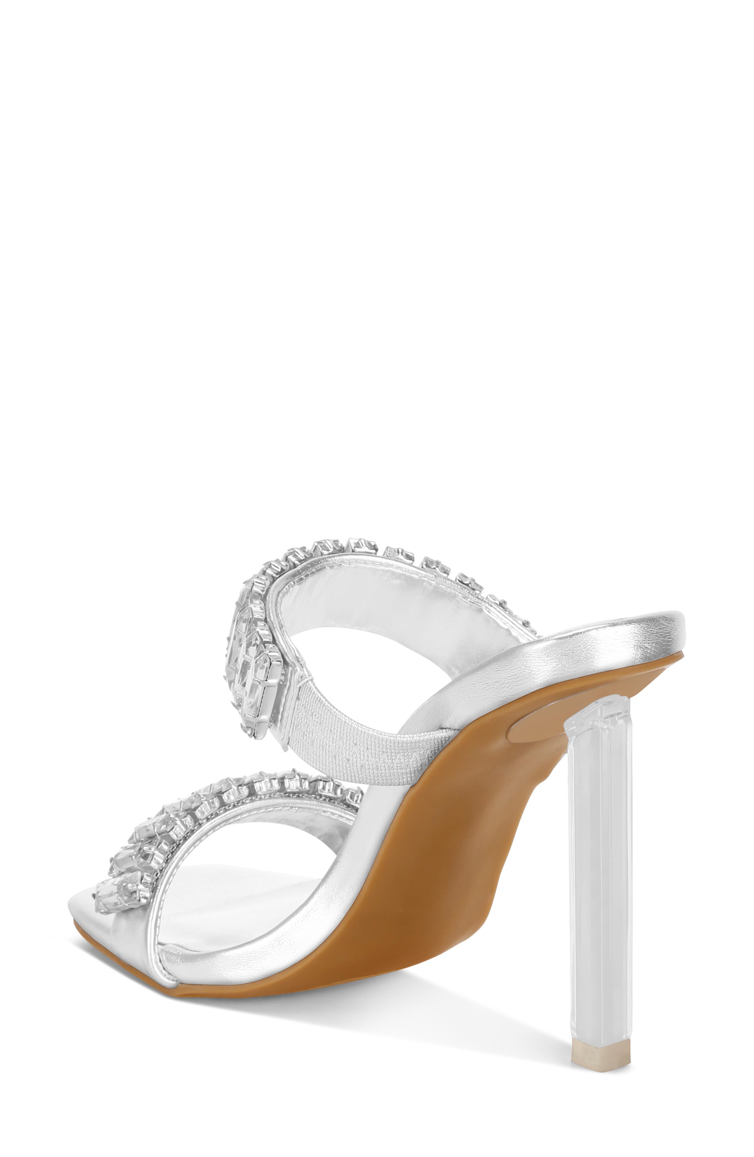 Leonardi Sandal, Alternate, color, SILVER