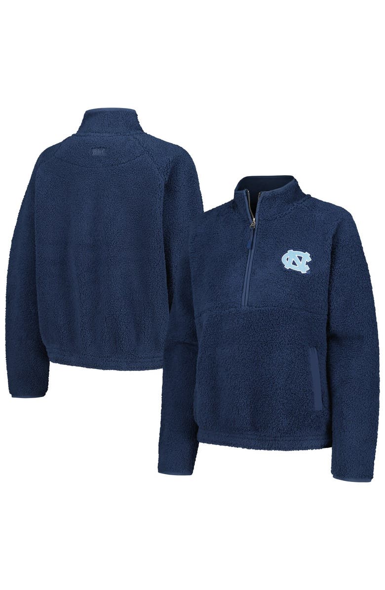 BOXERCRAFT Women's Blue North Carolina Tar Heels Everest Half-Zip Sweatshirt, Main, color,
