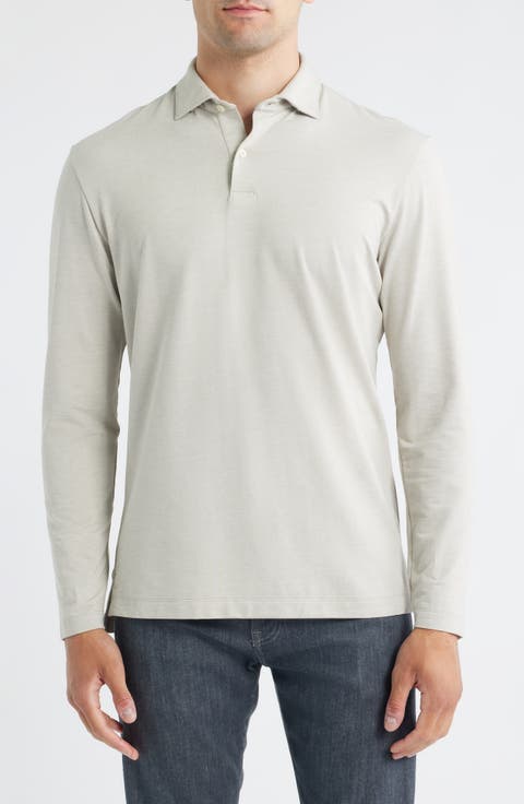 Idris Top Shelf Long Sleeve Polo