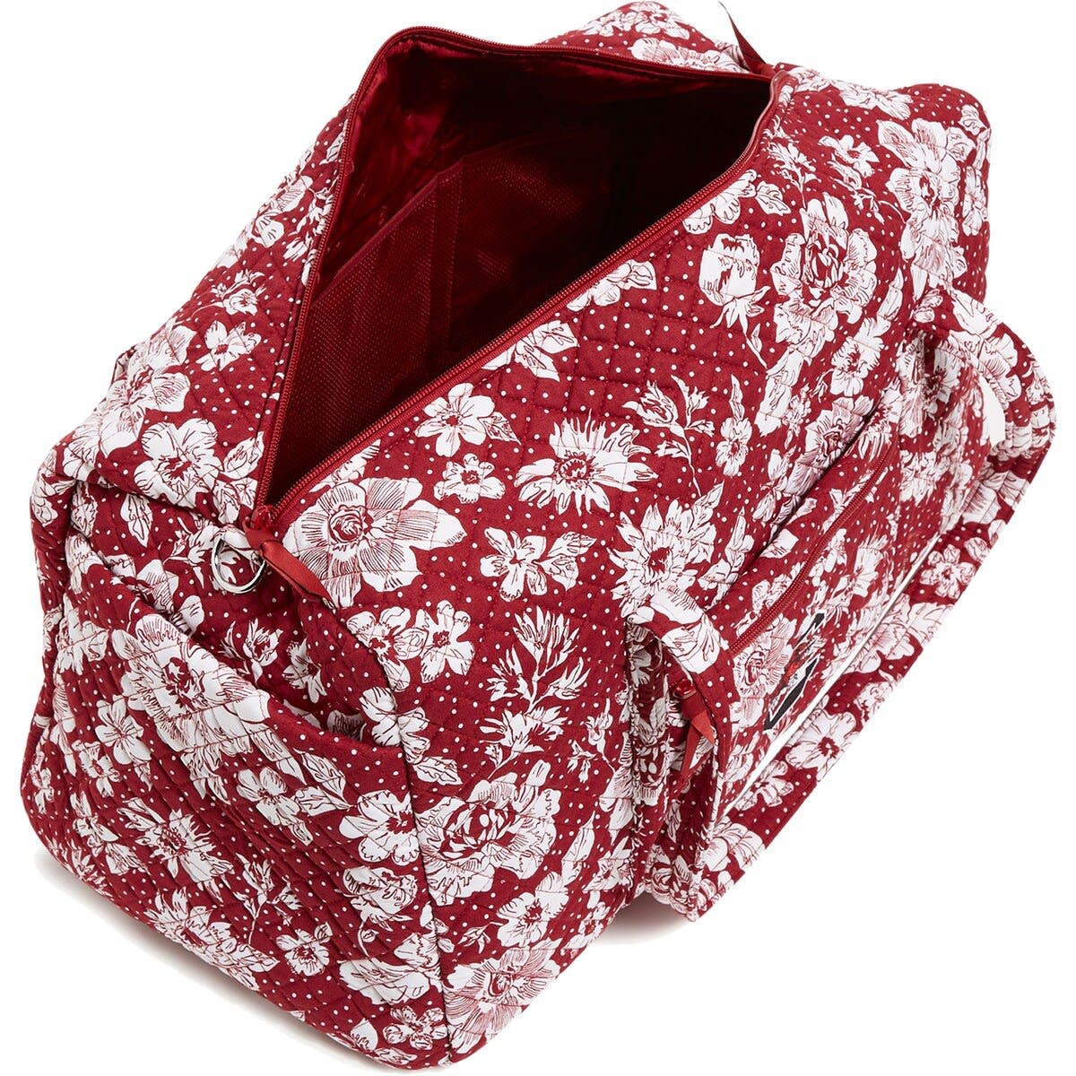 VERA BRADLEY South Carolina Gamecocks Rain Garden Large Travel Duffel Bag, Alternate, color, 