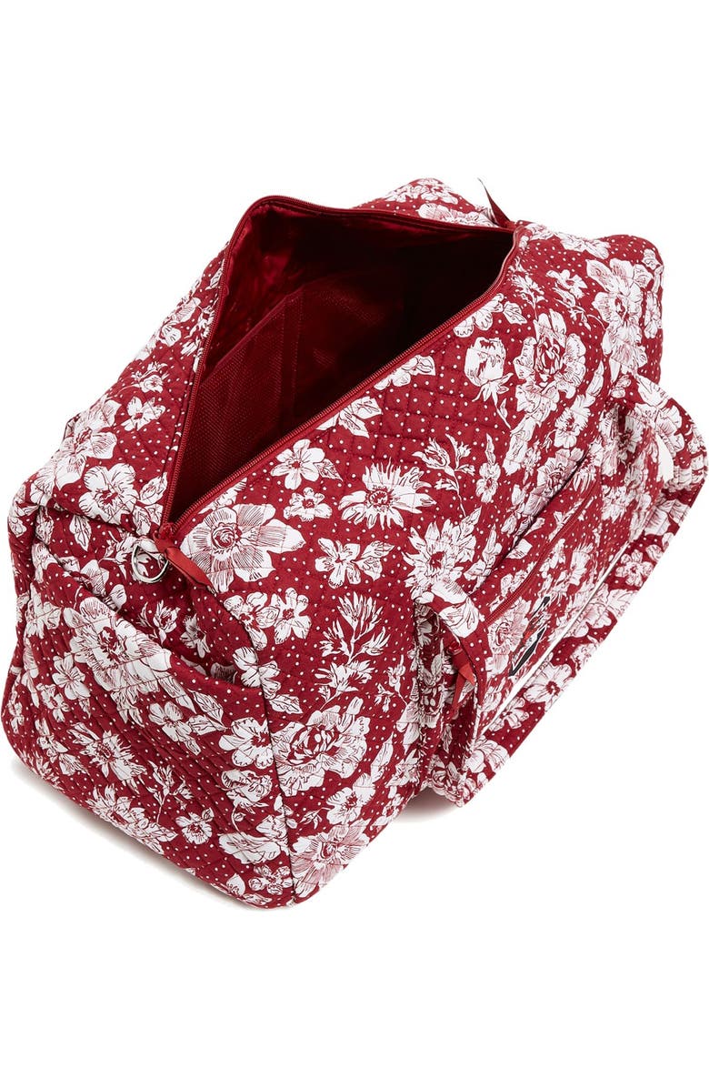 VERA BRADLEY South Carolina Gamecocks Rain Garden Large Travel Duffel Bag, Alternate, color,