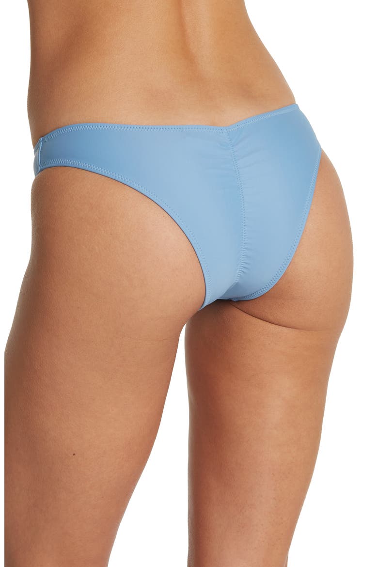 Simply Solid V Cheeky Bikini Bottom, Alternate, color, SDI