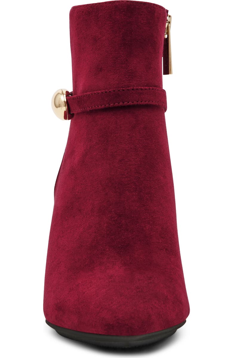 Anne Klein Margie Bootie, Alternate, color, Burgundy