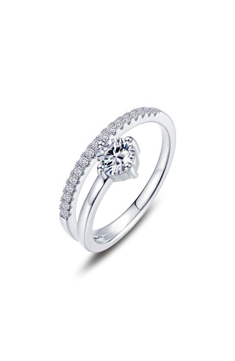 Starstruck Pavé Simulated Diamond Wrap Ring