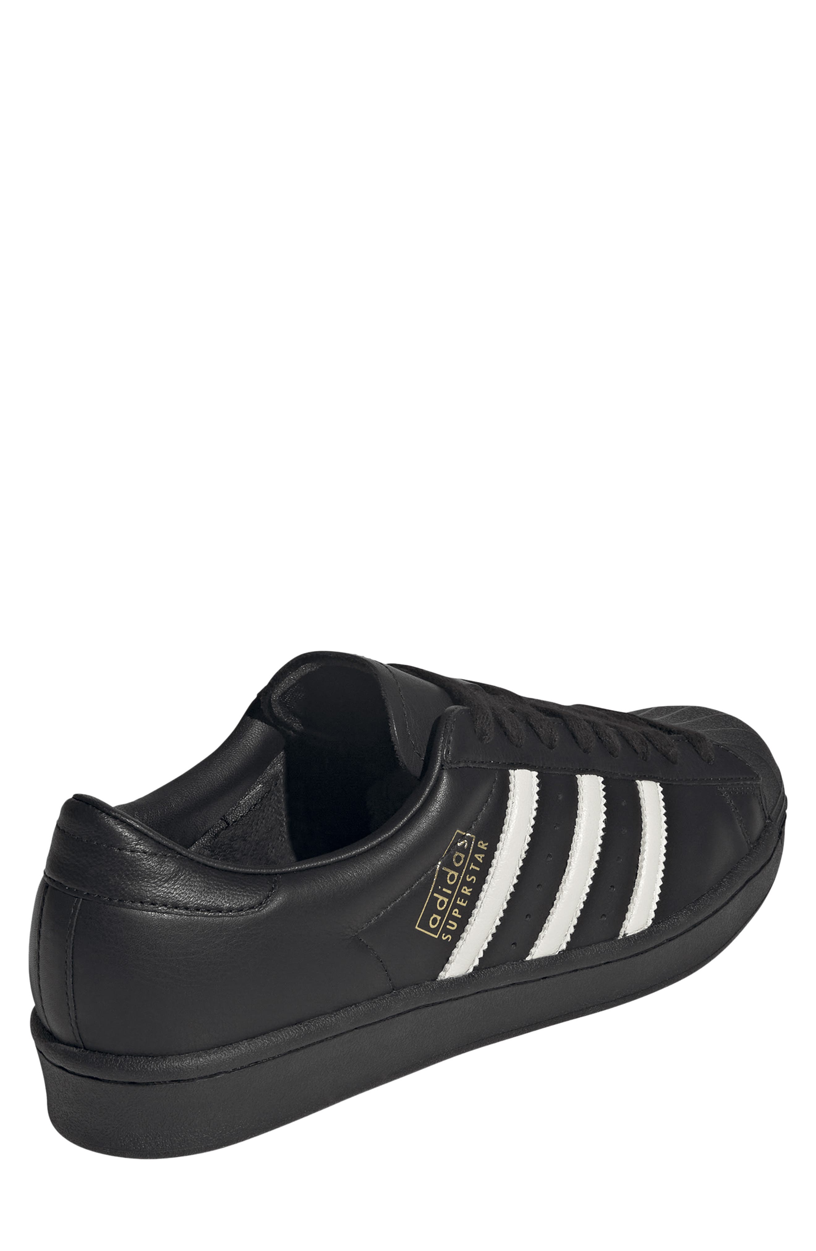adidas Gender Inclusive Superstar Vintage Sneaker, Alternate, color, Black/ Core White/ Black