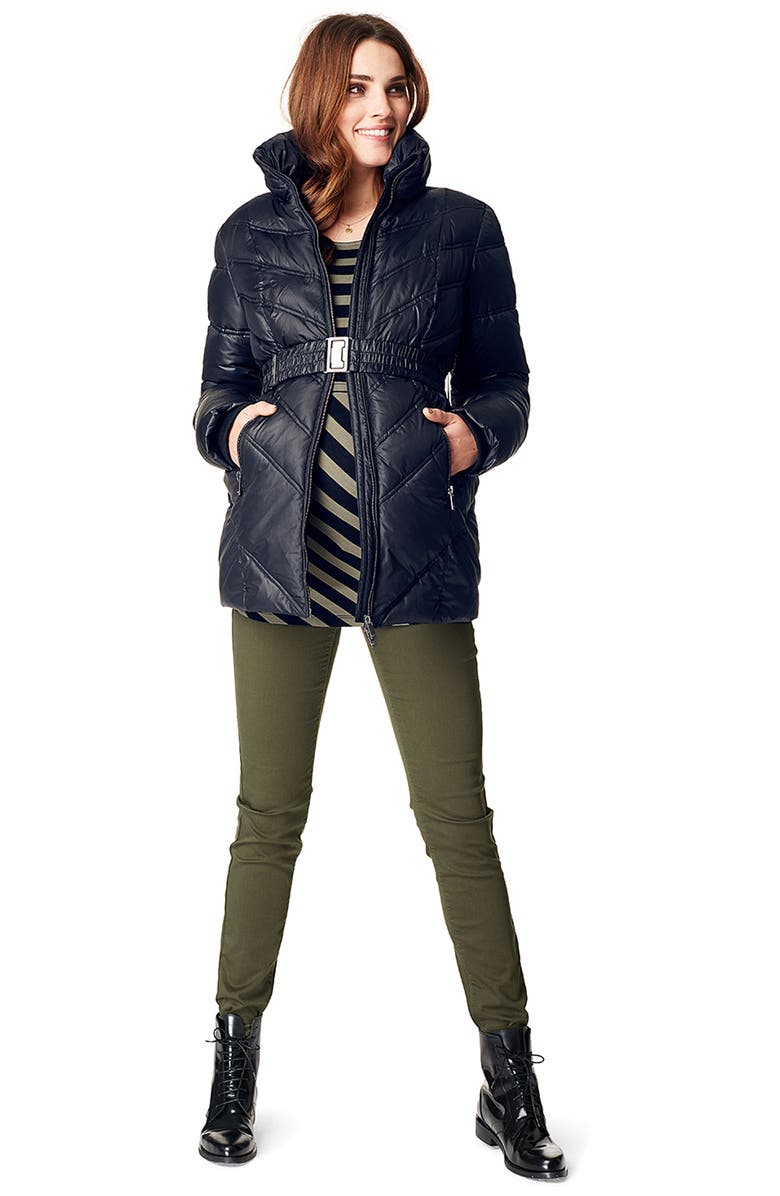 Noppies Lene Quilted Maternity Jacket, Alternate, color, 