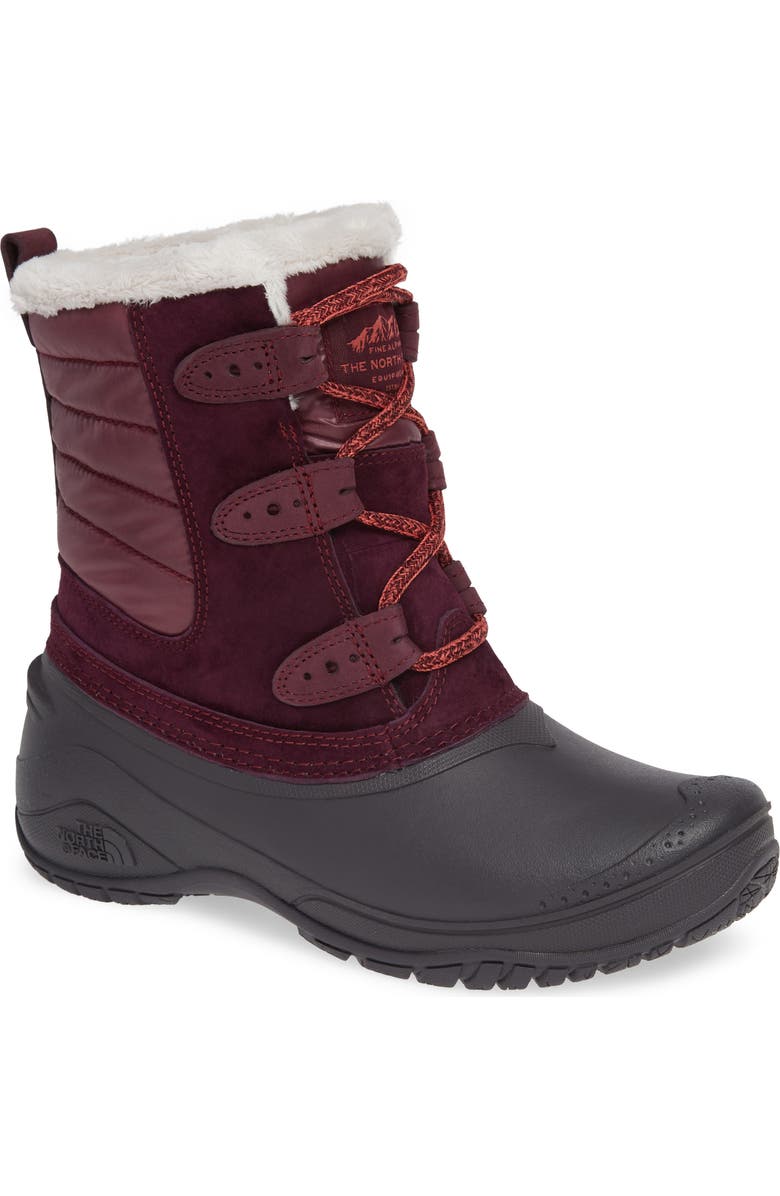 The North Face Shellista II Waterproof Boot, Main, color,