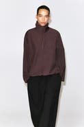 COS Zip-up Blouson Shirt