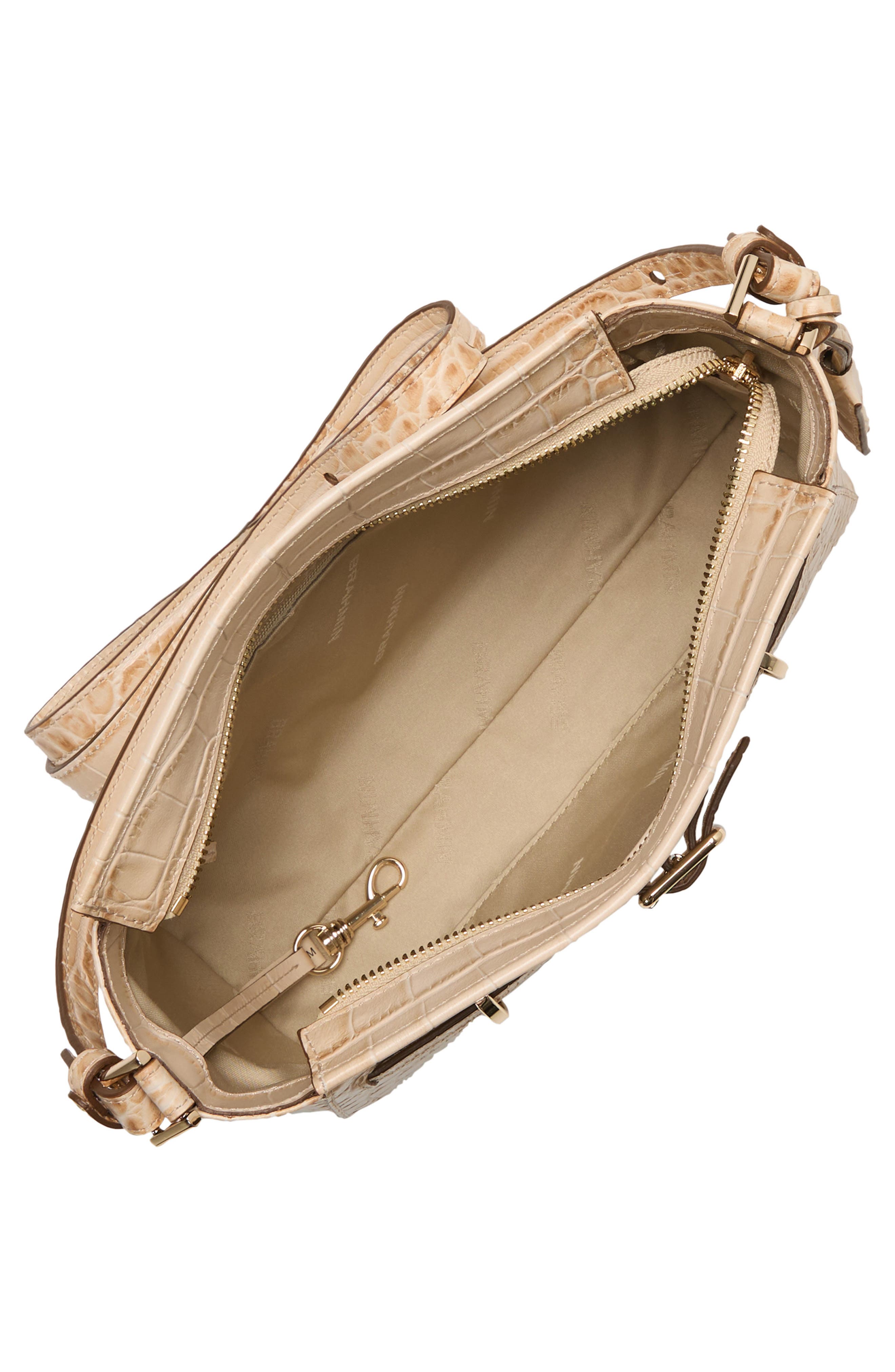 Brahmin Hillary Embossed Leather Crossbody Bag, Alternate, color, 