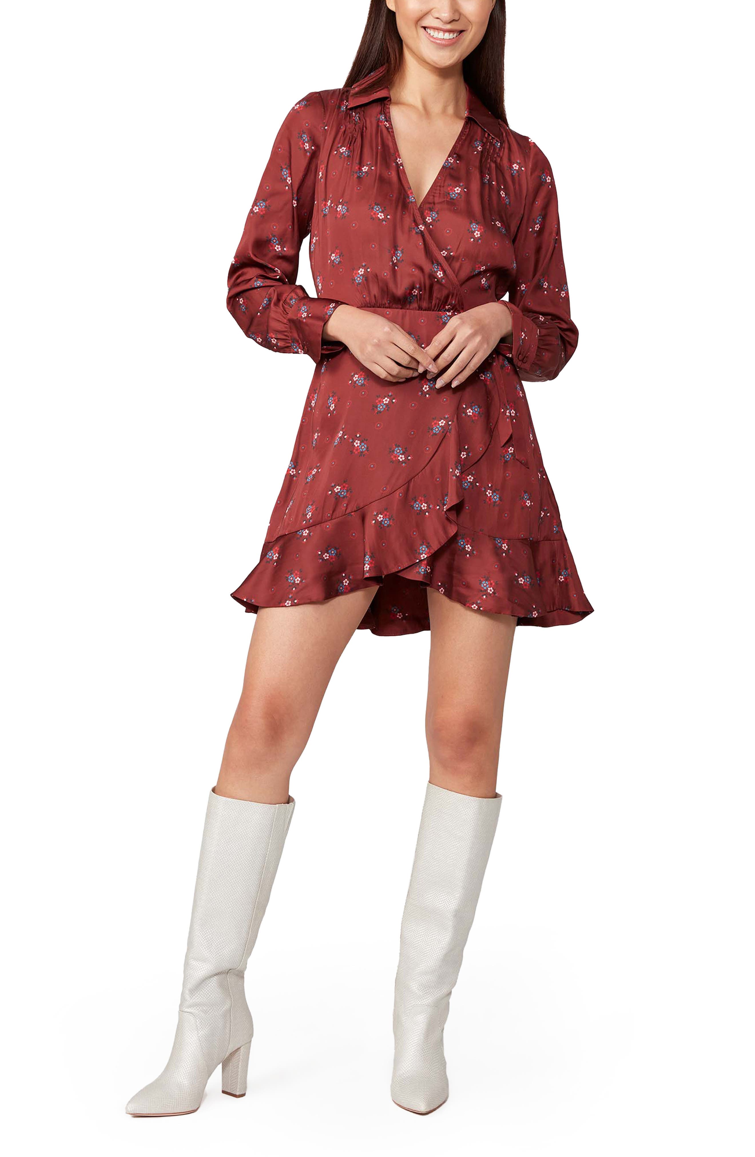 PAIGE Parisa Long Sleeve Minidress