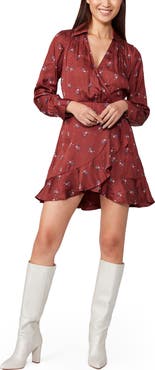 PAIGE Parisa Long Sleeve Minidress