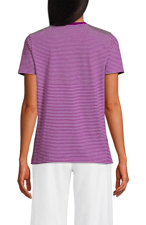 Lands' End Relaxed Supima Cotton Crew Neck T-shirt