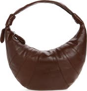 Lemaire Fortune Croissant Leather Shoulder Bag