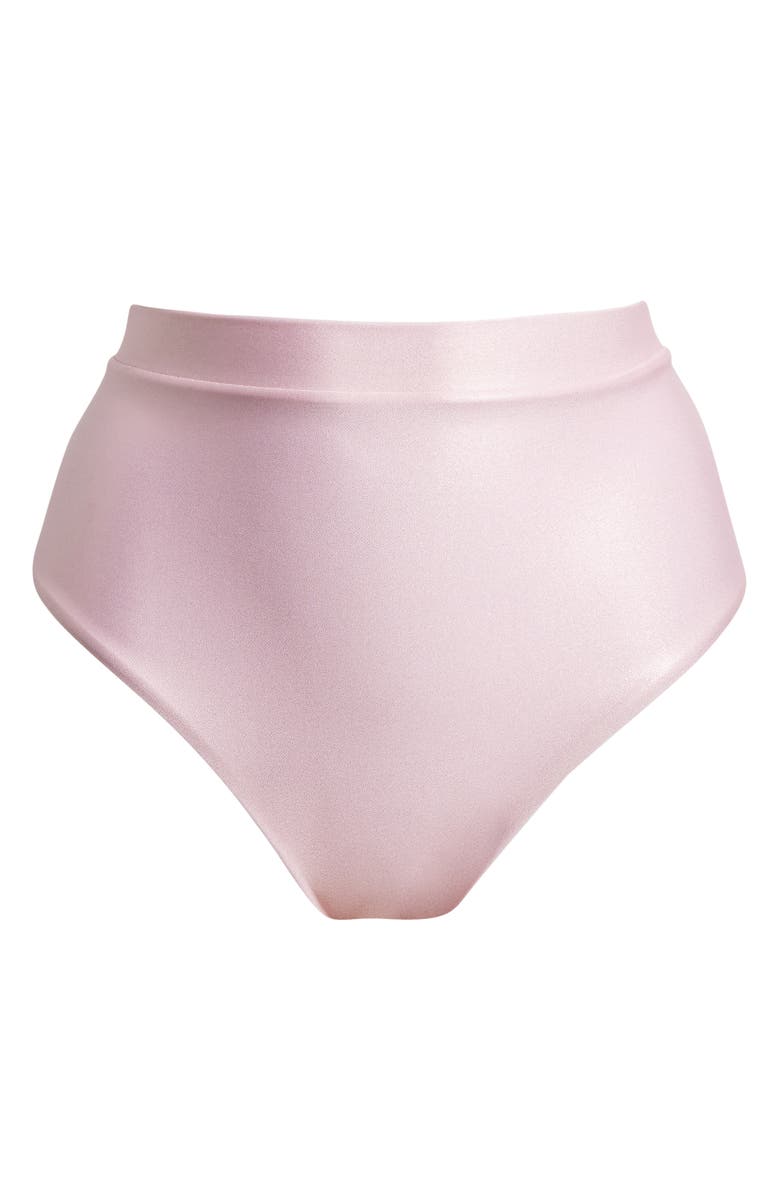 BOAMAR Bondy High Waist Bikini Bottoms, Alternate, color, Pink