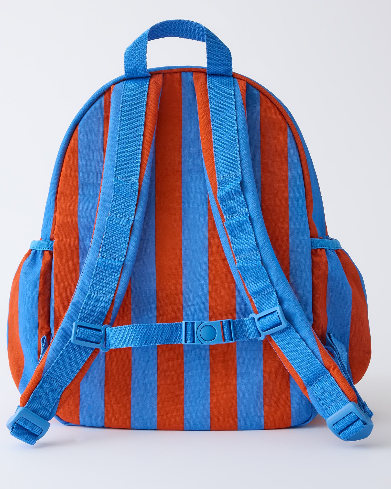Cool Kid Backpack, Alternate, color, Blue Rust Stripe