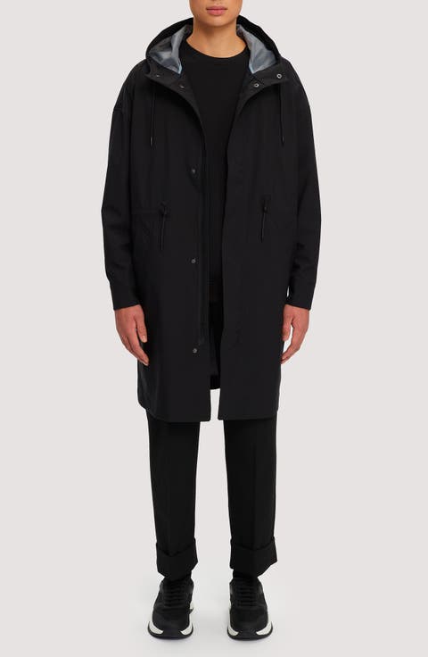 Mattie Hooded Water Resistant Rain Coat