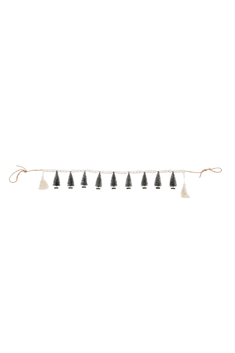 Bottle Brush Garland, Alternate, color, Green