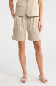 rag & bone Lena Linen Shorts