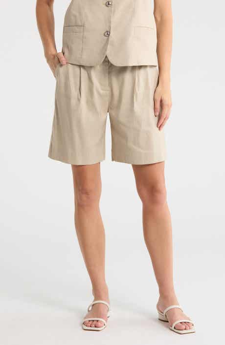 rag & bone Lena Linen Shorts