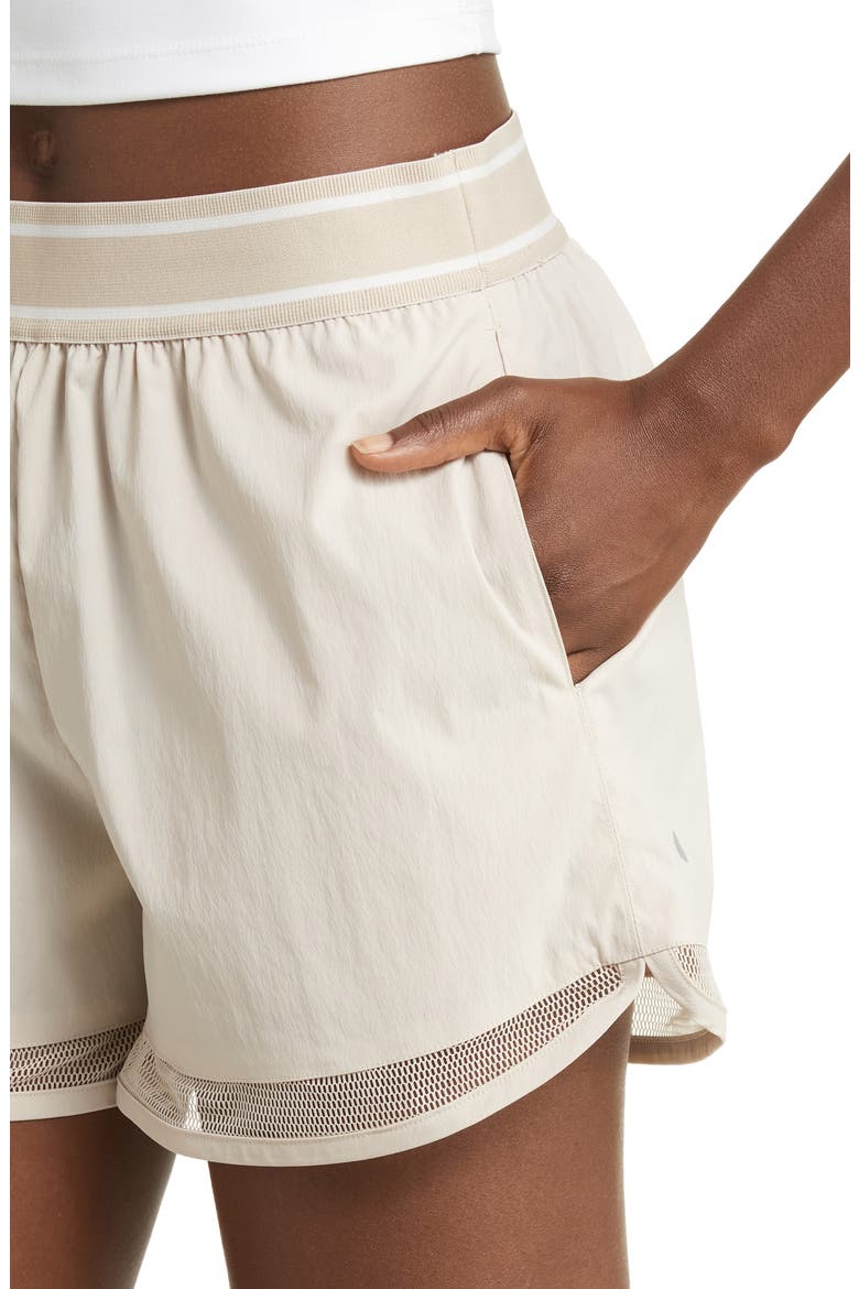Hybrid Ventilated Running/Hiking Shorts, Alternate, color, GREY PEBBLE
