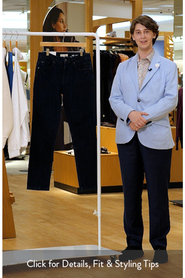 Ams Stretch Slim Fit Straight Leg Jeans video