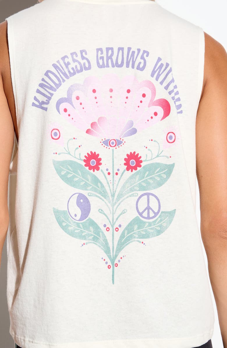 Spiritual Gangster Grows Within Vibe Tank Top, Alternate, color, Vintage White