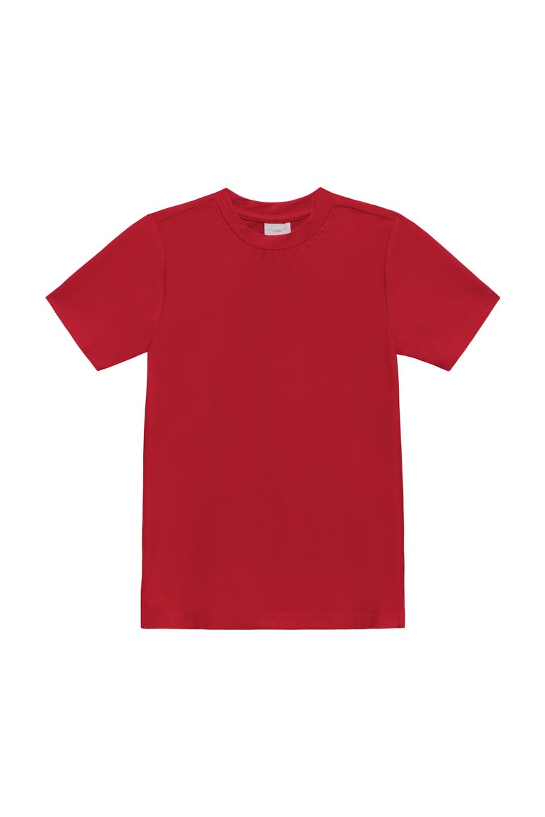 Boys Practice Tee, Main, color, Red