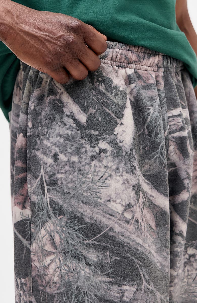 BDG Urban Outfitters Camo Wide Leg Sweatpants, Alternate, color, Camo