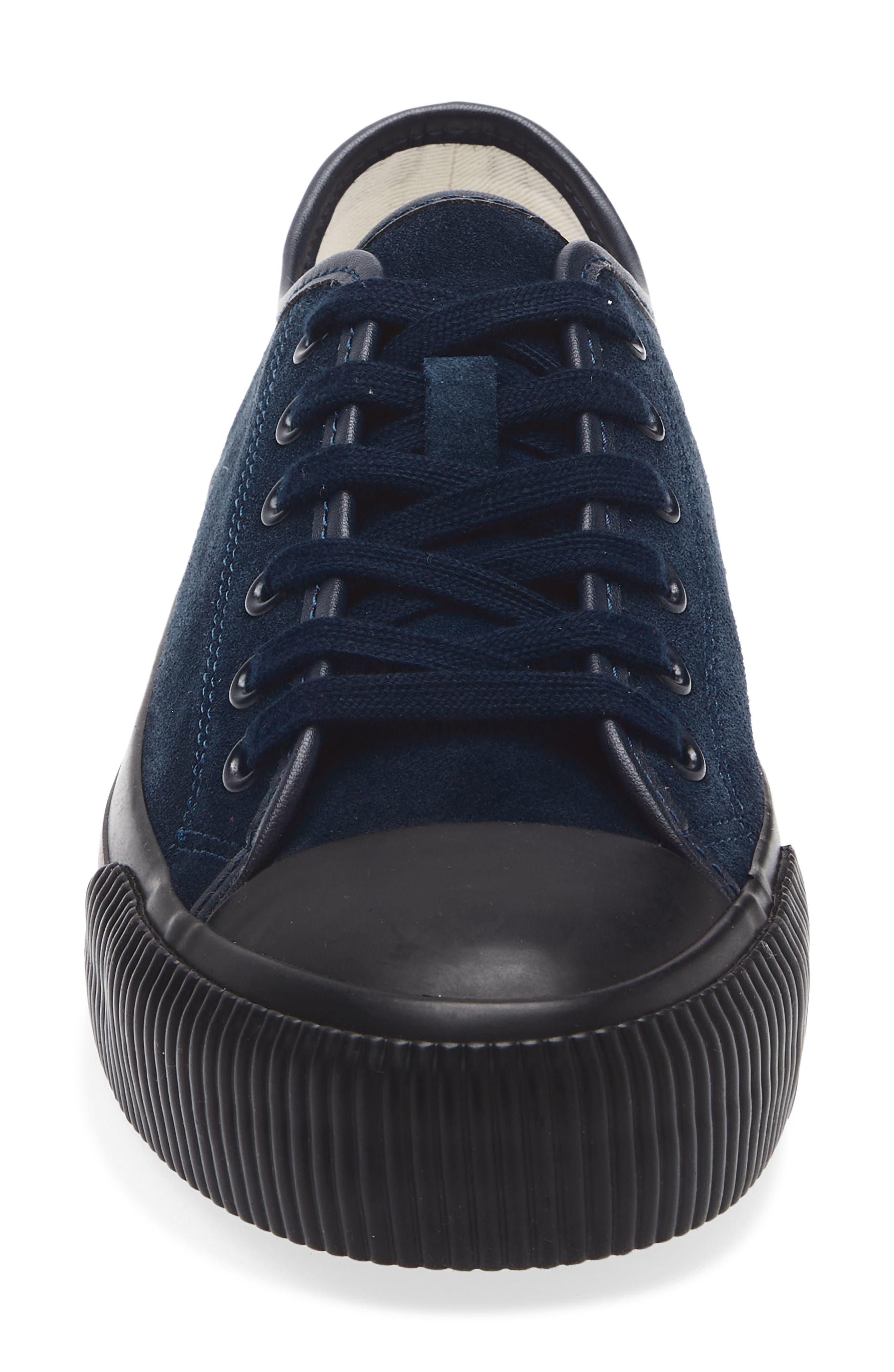 SANDRO Vulca Low Top Sneaker, Alternate, color, Marine