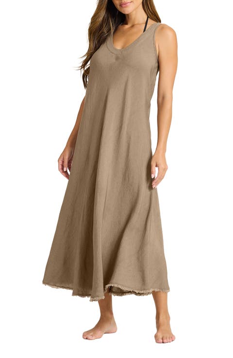 St. Lucia Cover-Up Midi Dress