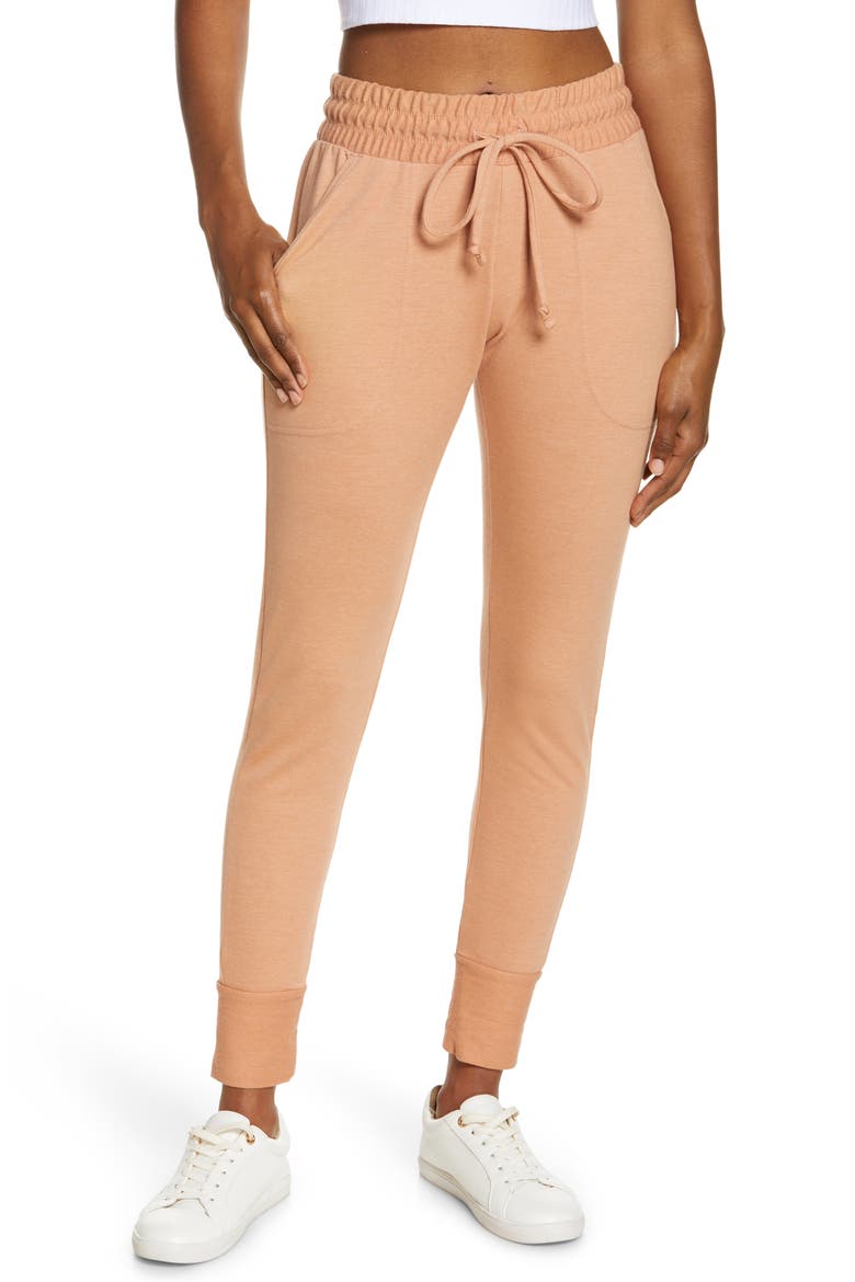 Free People FP Movement Sunny Skinny Sweatpants, Main, color, SUNBAKED