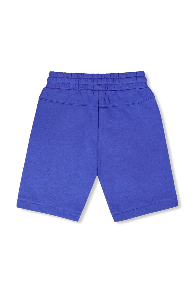 French Terry Shorts with Cross Seams, Alternate, color, Royal Blue