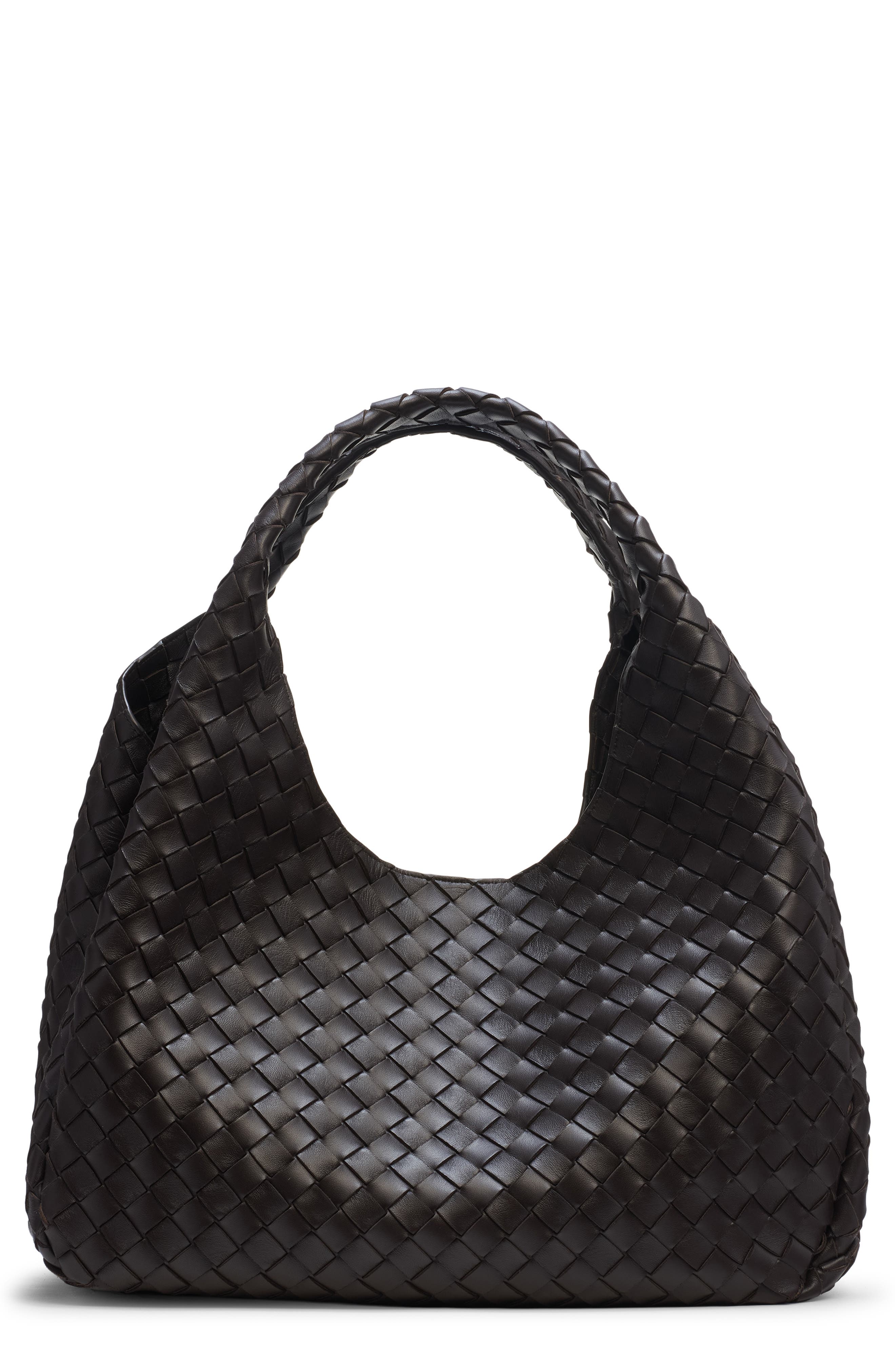 Bottega Veneta Large Campana Leather Tote, Main, color, 2190 Fondant-M Brass