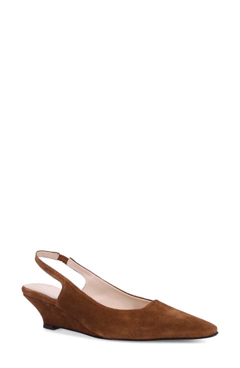 Bryne Pointed Toe Slingback Pump (Women)