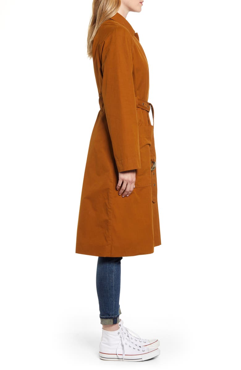 Alex Mill Belted Trench Coat, Alternate, color,