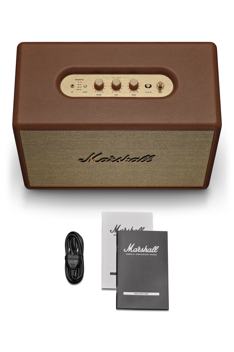 Woburn III Bluetooth® Speaker, Alternate, color, BROWN