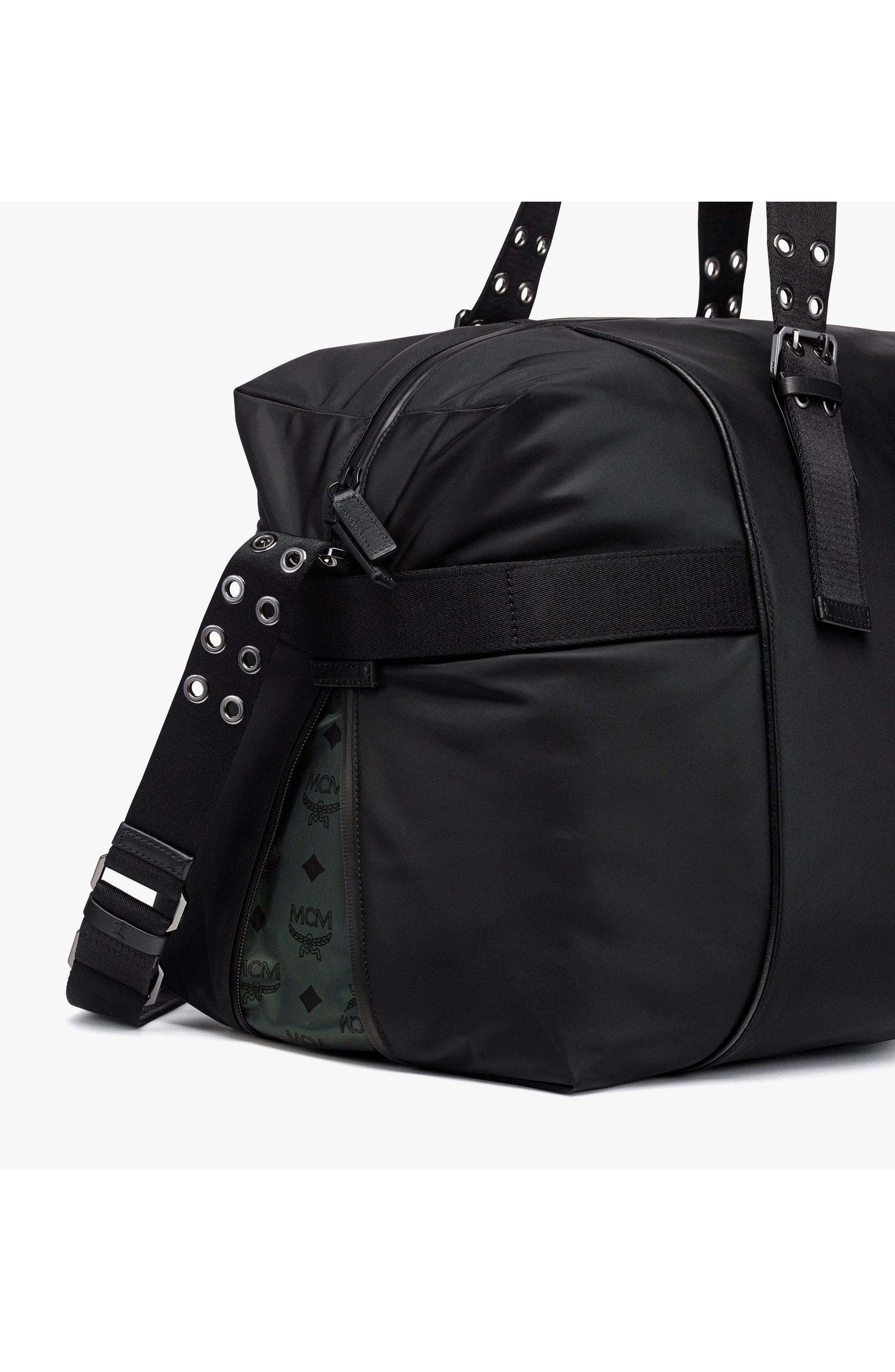Ottomar Nova Weekender Bag in Monogram ECONYL®, Alternate, color, Black