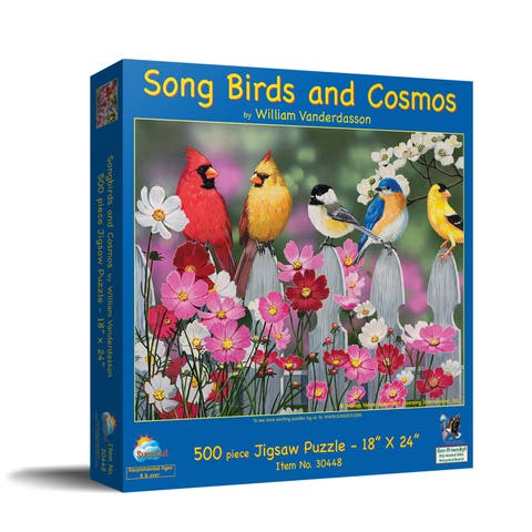Songbirds and Cosmos 500 piece Jigsaw Puzzle for Adults