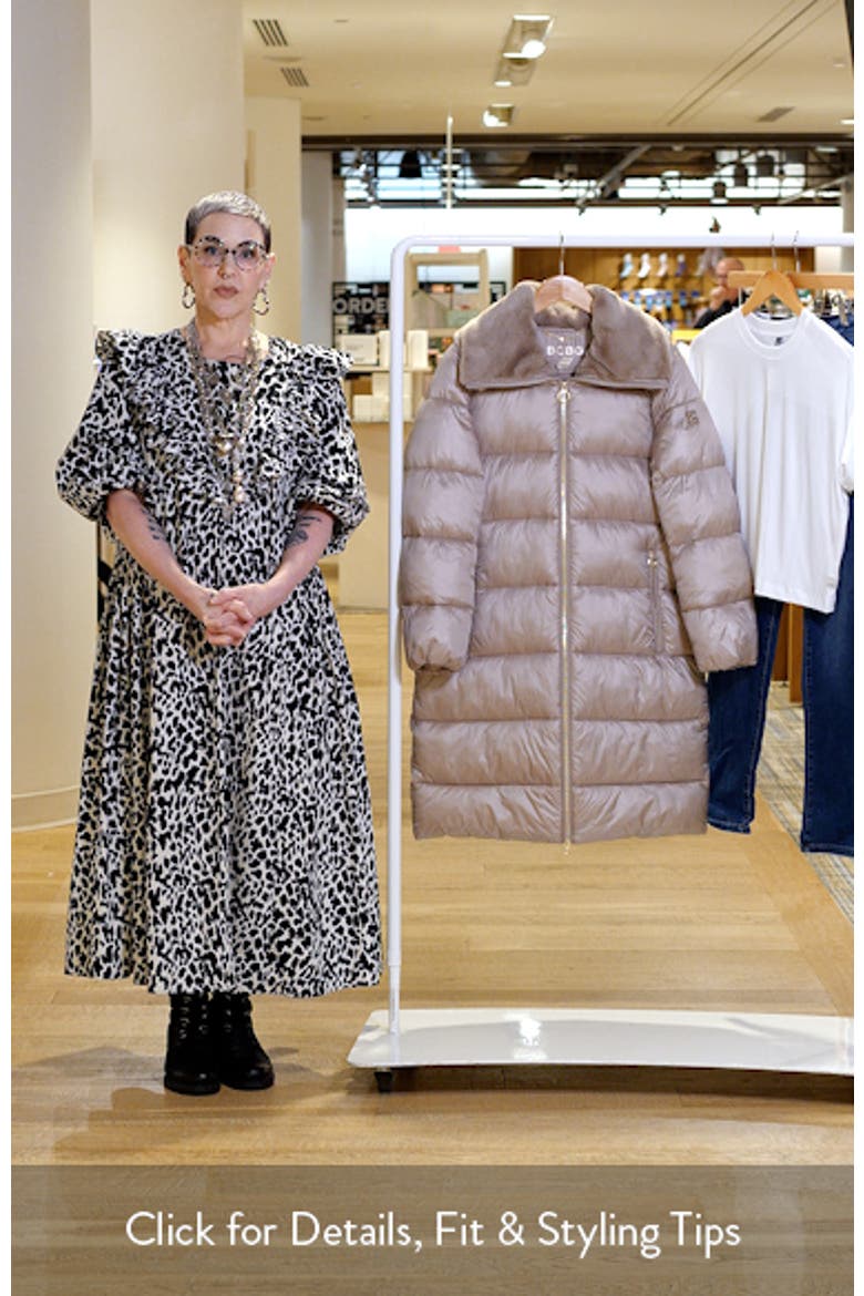 Missy Nylon Puffer Coat video